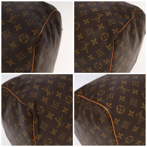 LOUIS VUITTON Monogram Keepall 60 Boston Bag M41422 LV Auth 102176 - Picture 16 of 16